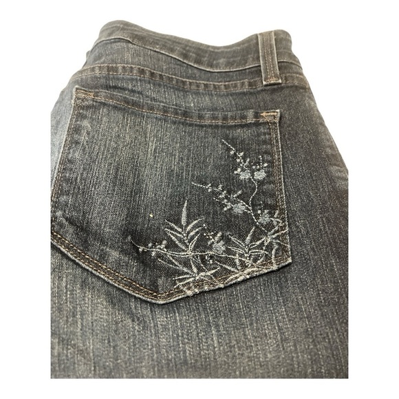 NYDJ Lift Tuck Technology Dark Wash Bootcut Jeans Made in America Size 10 EF2 - Picture 6 of 6